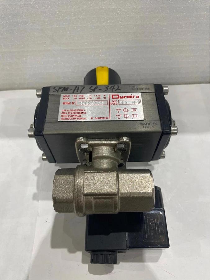 Used Duravalve Inc. Assy, Durair II, AP 032 F03 009, Used