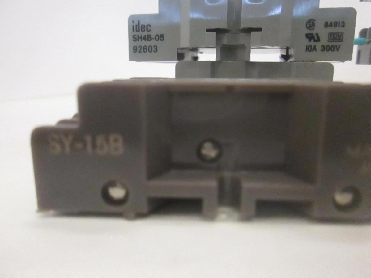 Used Idec, Various Relay Base Sockets, Used, Lot of 11