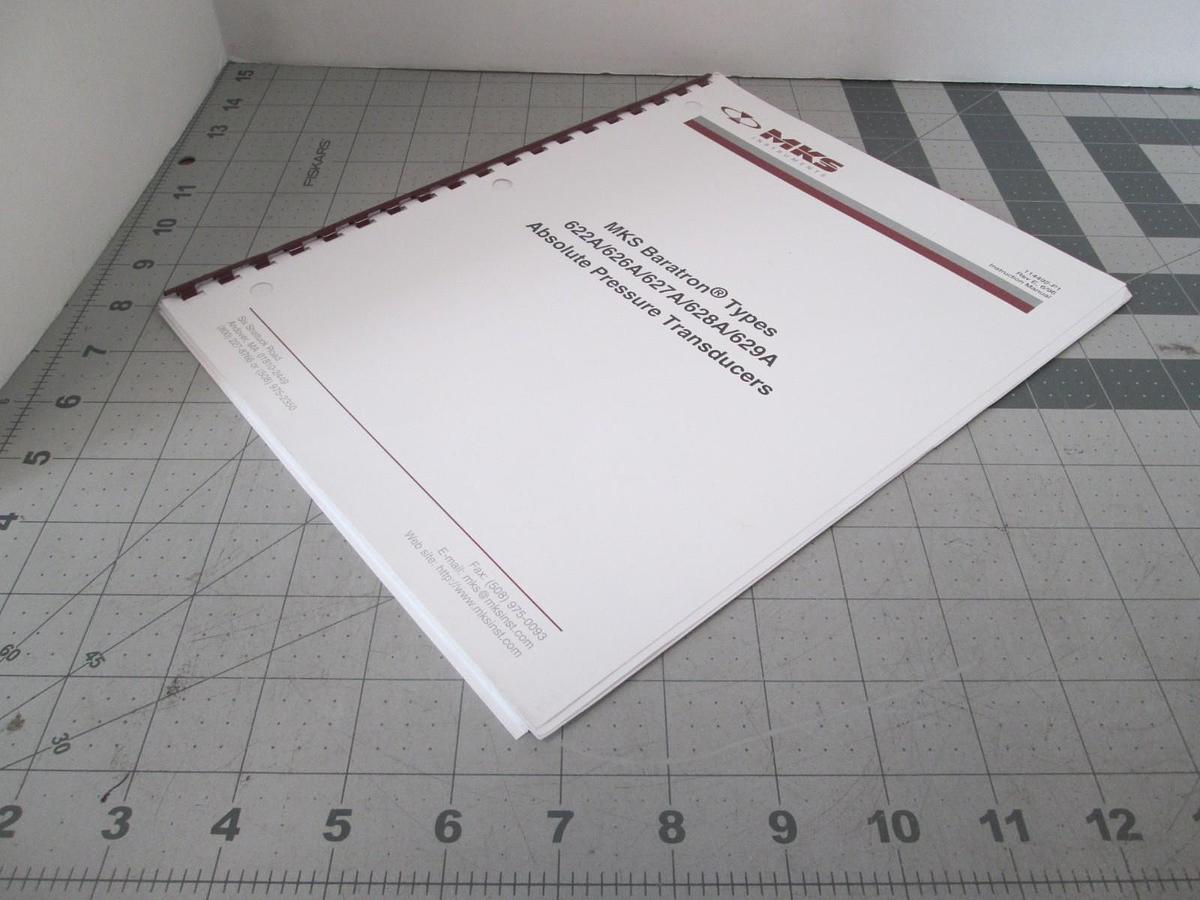 Used MKS, 622A Instruction Manual, Used