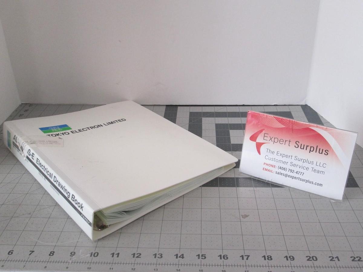 Used TEL Tokyo, ALPHA-8S-E, Electrical Drawing Book P-D-POLY, REV 1.0, Used