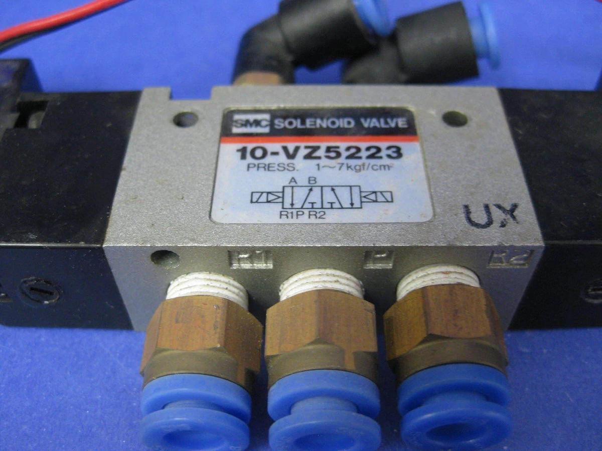 Used SMC 5 Port Solenoid Valve 10-VZ5223