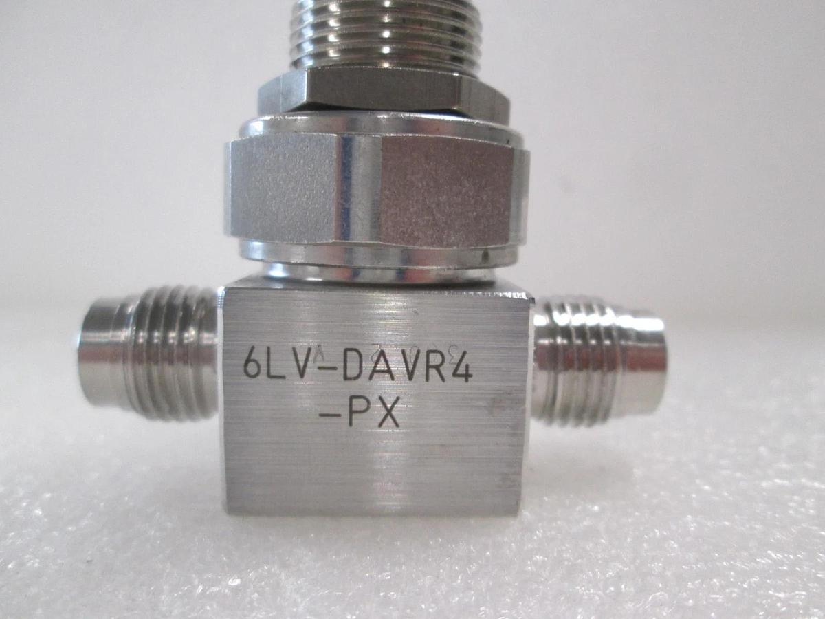 Used Nupro, 6LV-DAVR4-PX, Manual Valve, MVCR, No Top, Used, Lot of 2