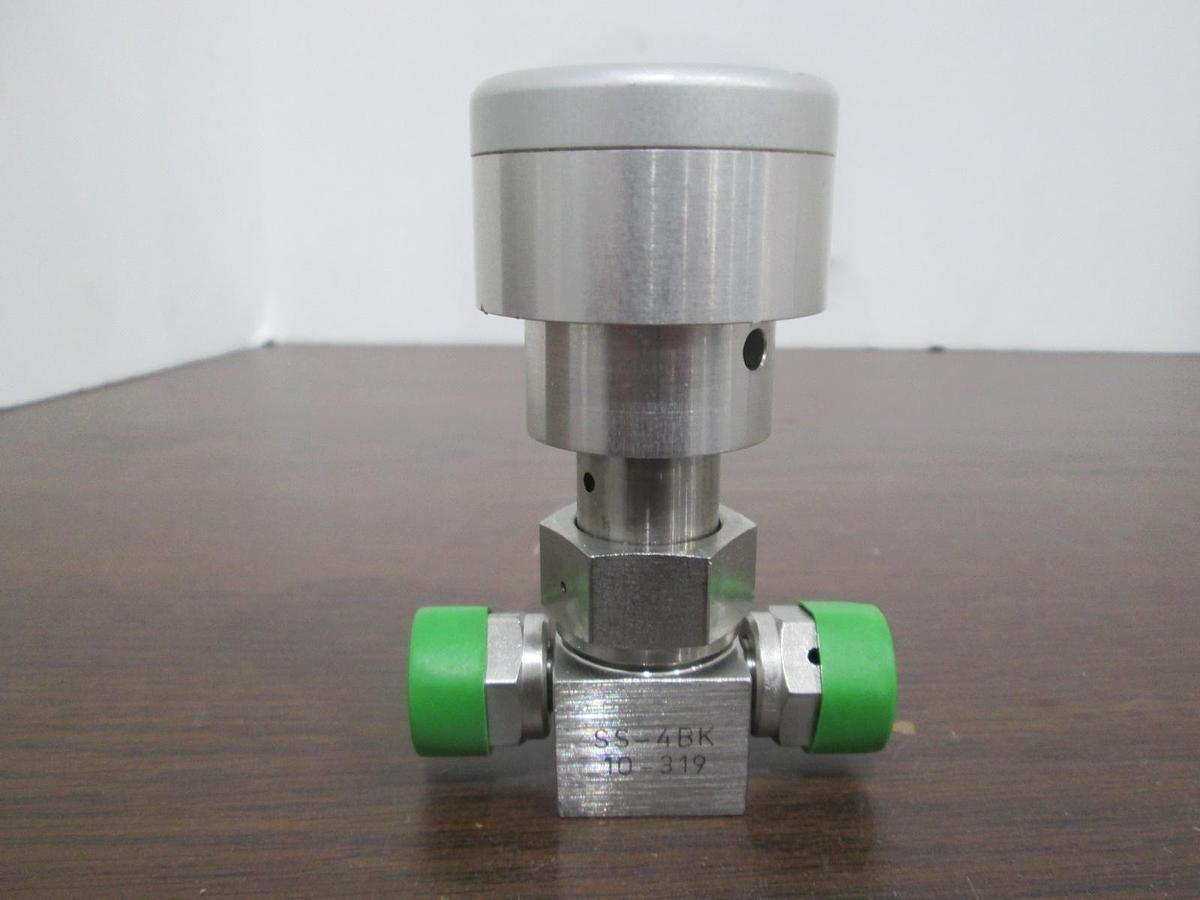 Used Nupro, SS-4BK-10-319, Pneumatic Valve, Used
