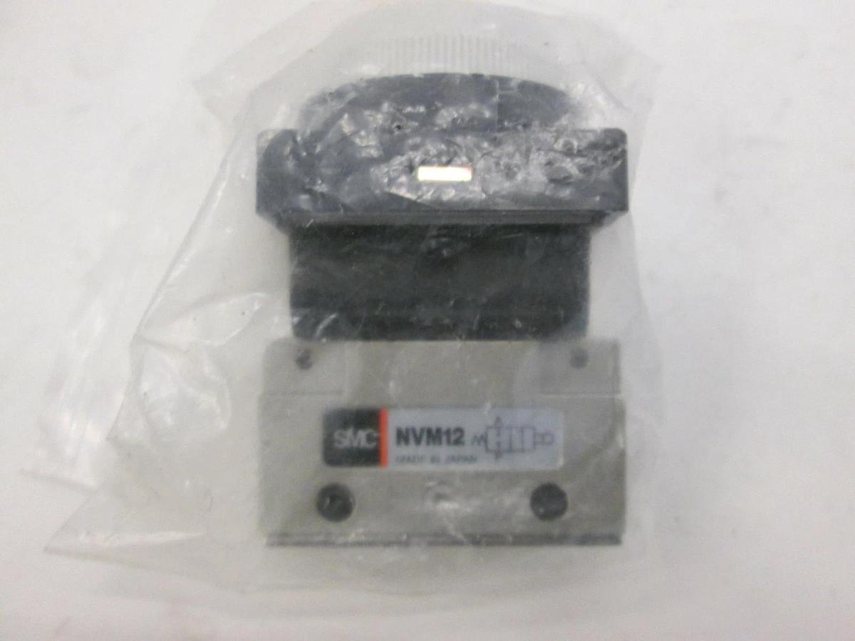 SMC, NVM12, Mechanical Momentary Switch w/ Push Button, New