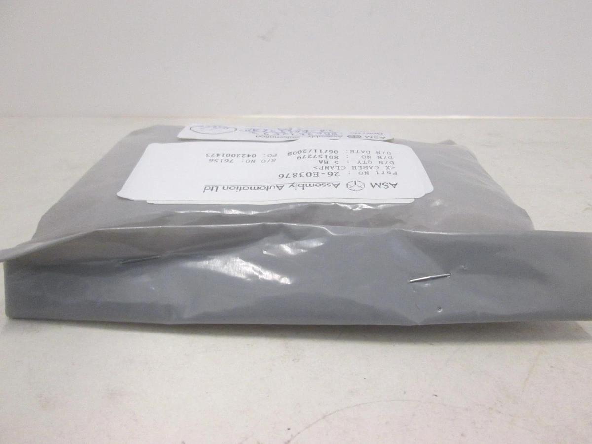 ASM, X Cable Clamp, 26-E03876, New, Lot of 5