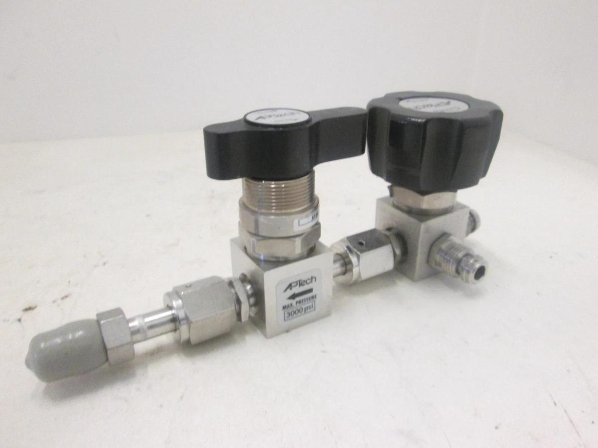 Used APTech, AP3600S Diaphragm Valve Assy w/ AP3625S, Used