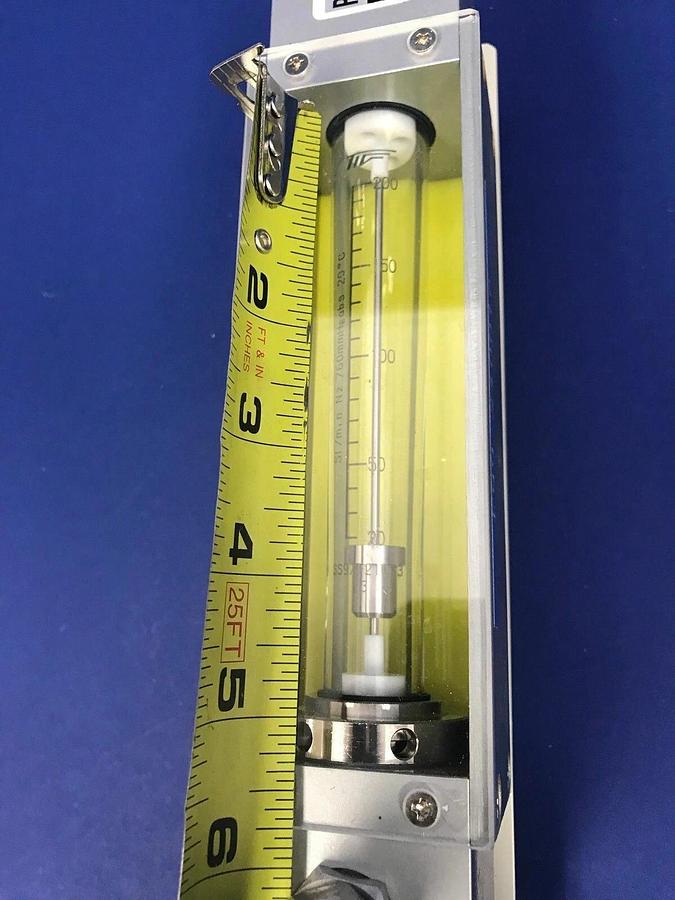 Used Tokyo Keiso Purge Meter, 20-200 Sl/Min N2, Used