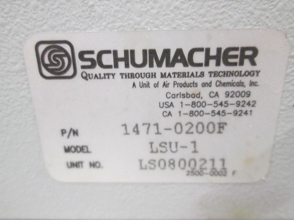 Used Schumacher, 1471-0200F, LSU-1, Level Sense, Used