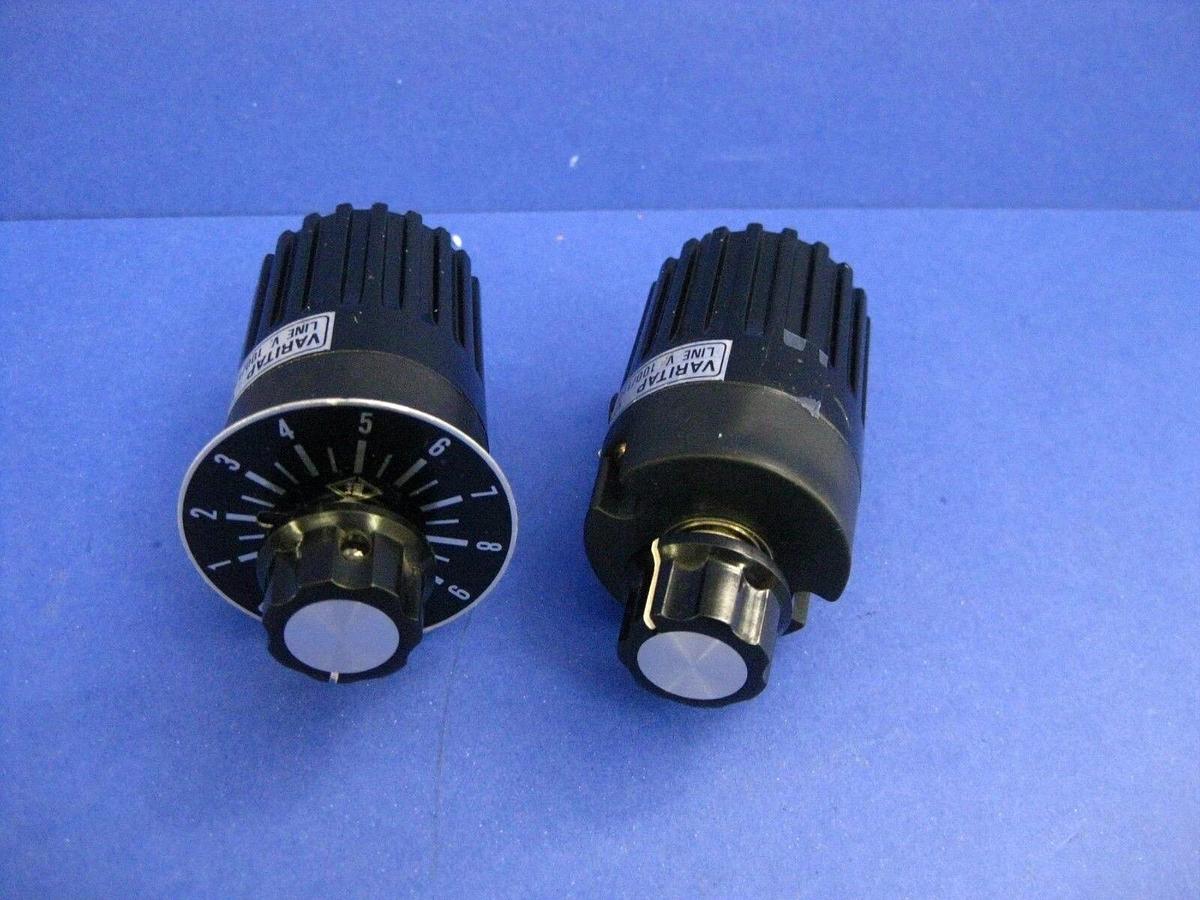 Used Tokyo Rikosha Varitap VP-03A Potentiometer Thyristor - Lot of 2 Used