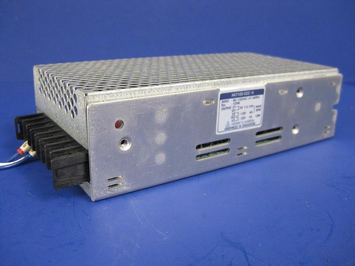 Used Nemic Lambda HKT100-522 Power Supply, 85-132 VAC, Used