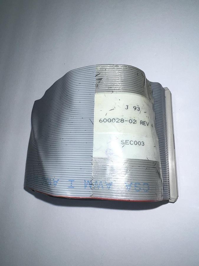 Used SVG VTR Ribbon Cable P/N 600028-02 Harness PCE Digital I/O, Used