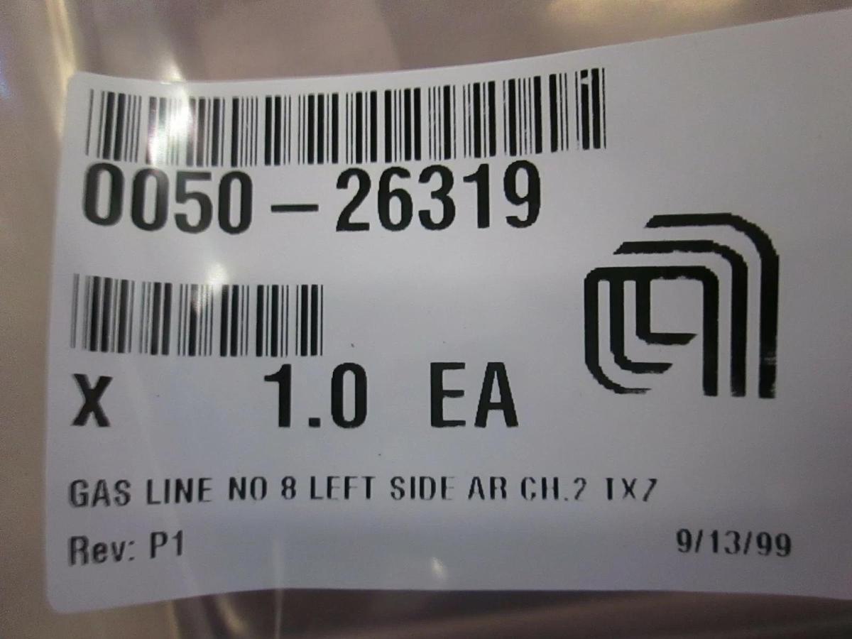 AMAT, 0050-26319, Gas Line NO. 8 Left Side AR Ch.2 TXZ, New