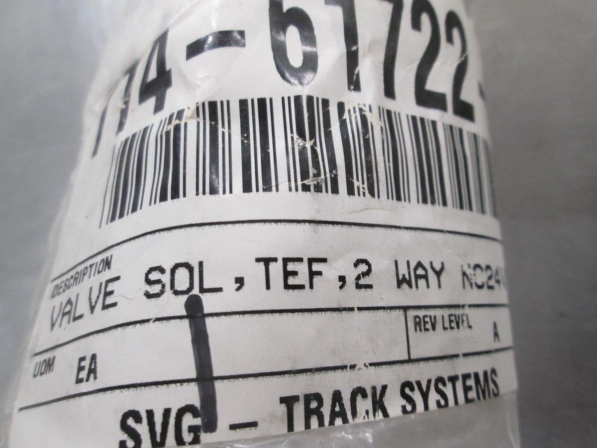 Used Teqcom, Solenoid Valve, TEF, 2 Way, NC24VD HP, New