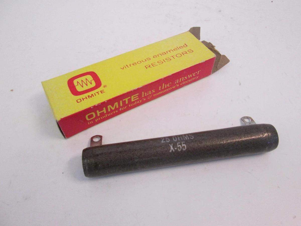Ohmite 0400C, Resistors, 25 Ohms, 270-50K-40