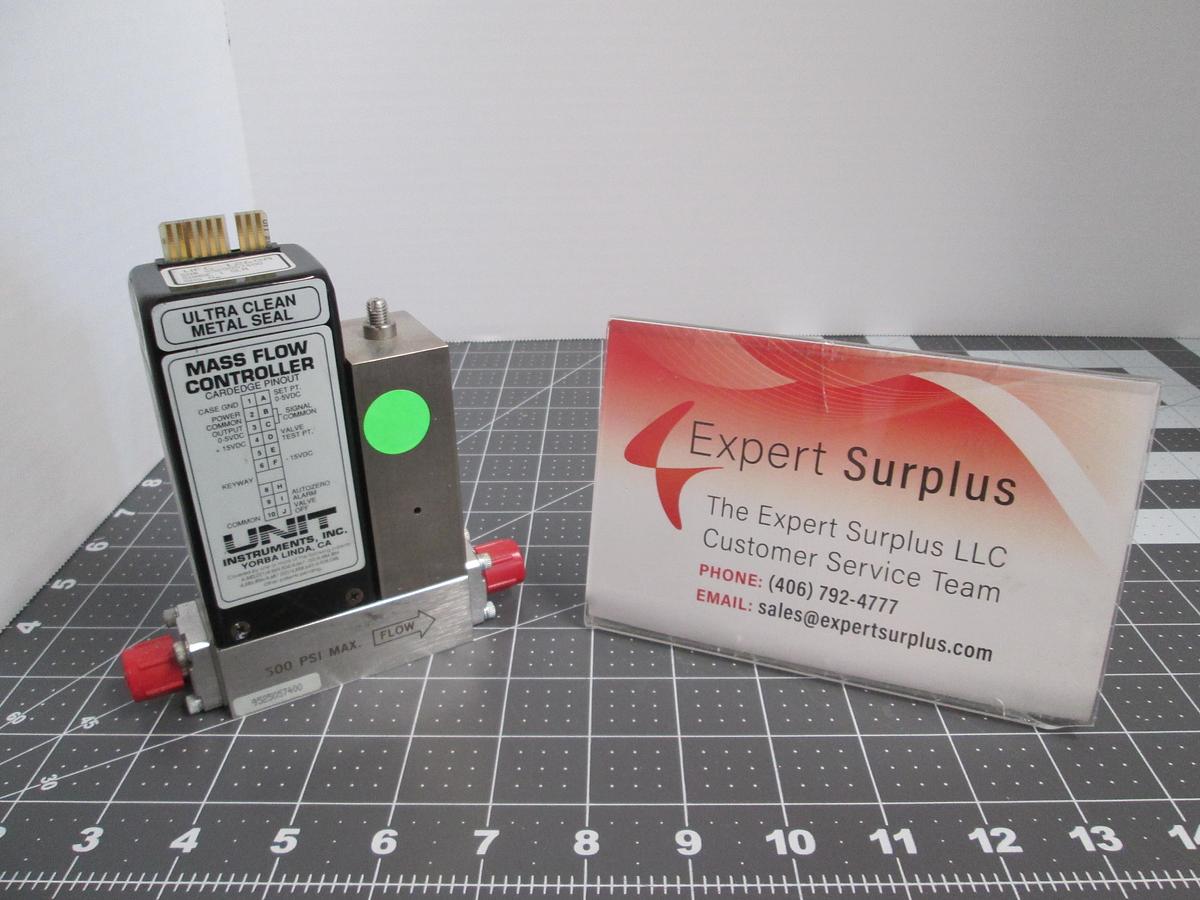 Used UNIT Instruments, UFC-1260A, 1 SLM N2 Mass Flow Controller