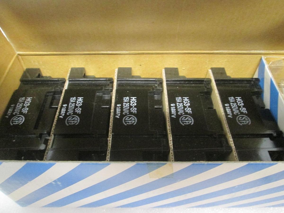 Nais, HG3-SF, Relay Socket, New, Lot of 10