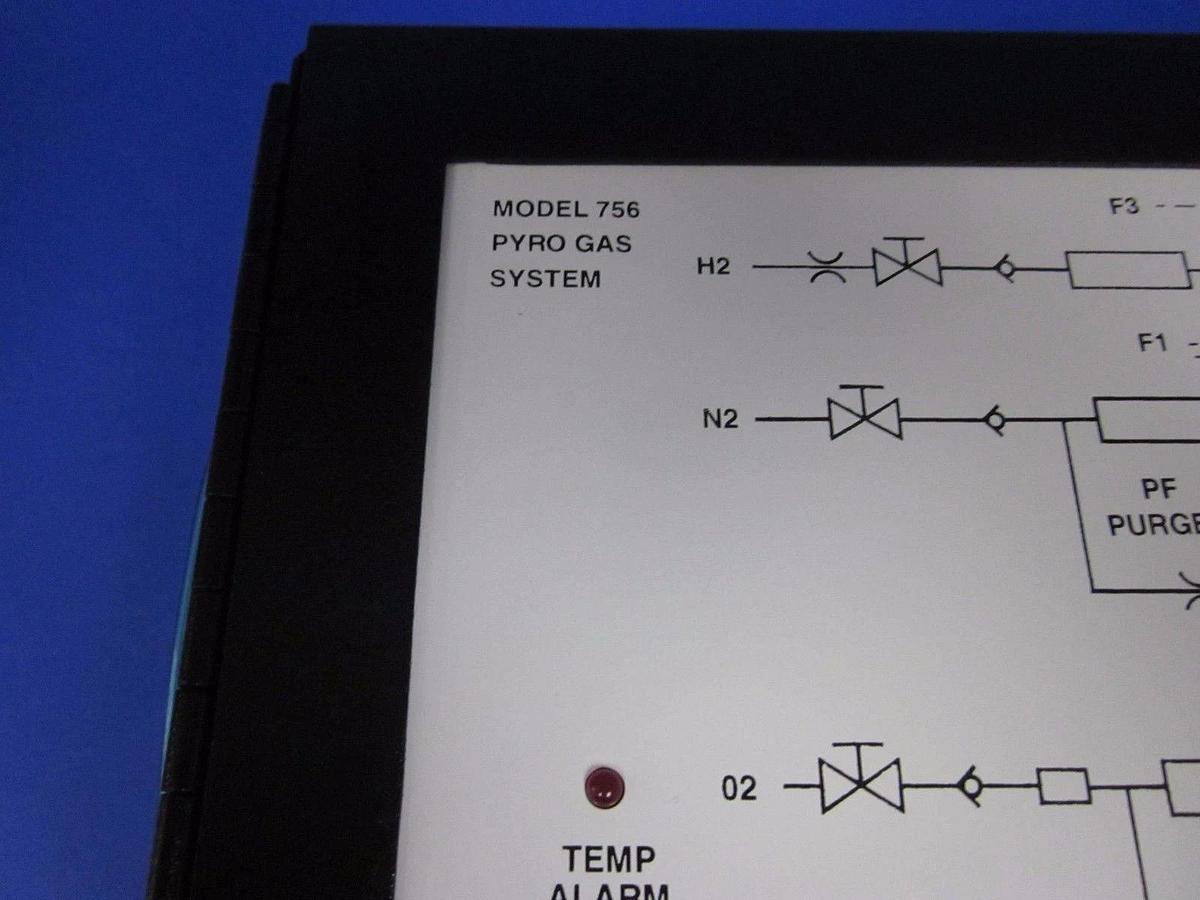 Used ICCI Model 756 Pyro Gas System 8002065