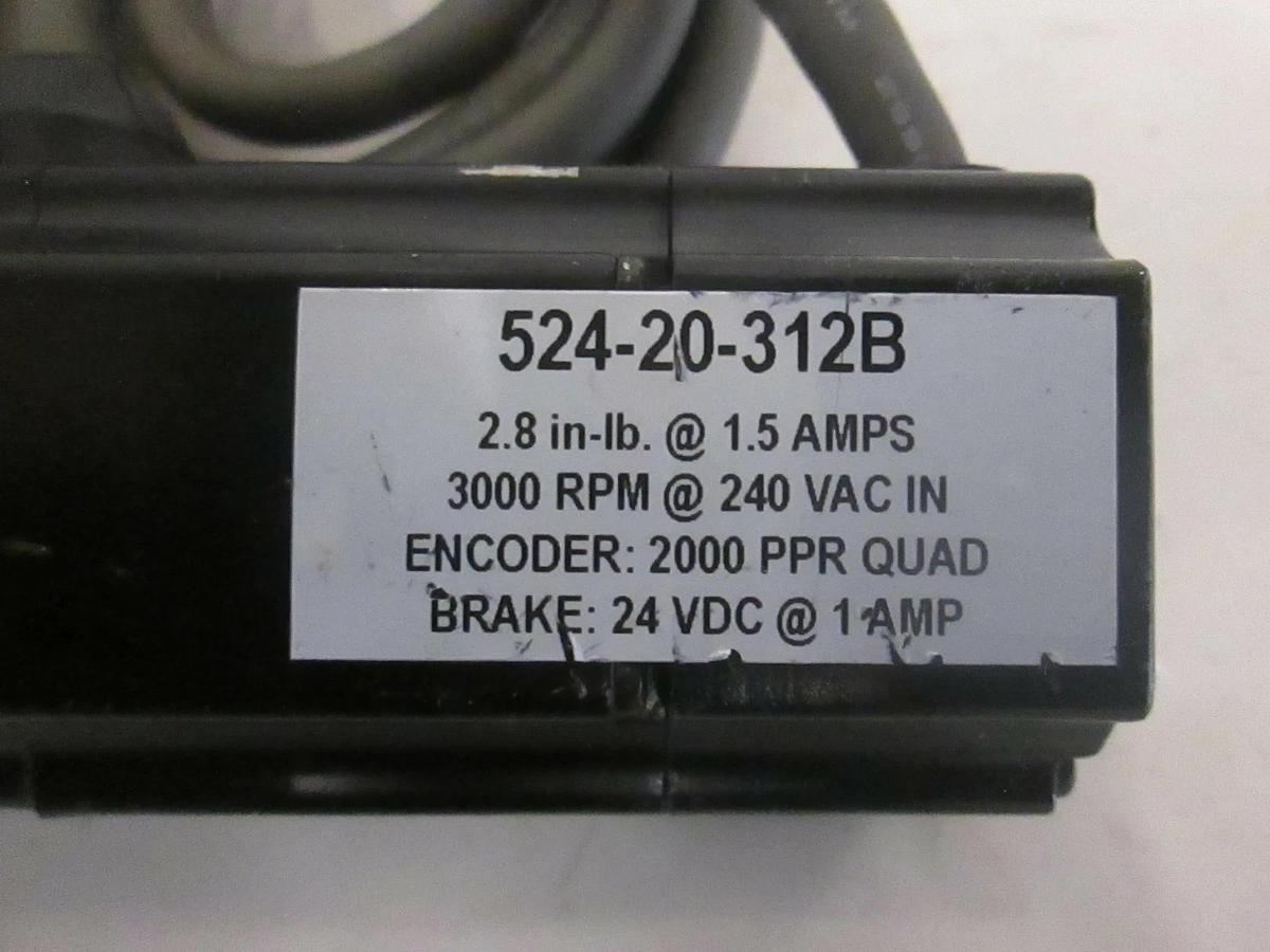 Used Simple Servo, Servo Motor 524-20-312B, Used