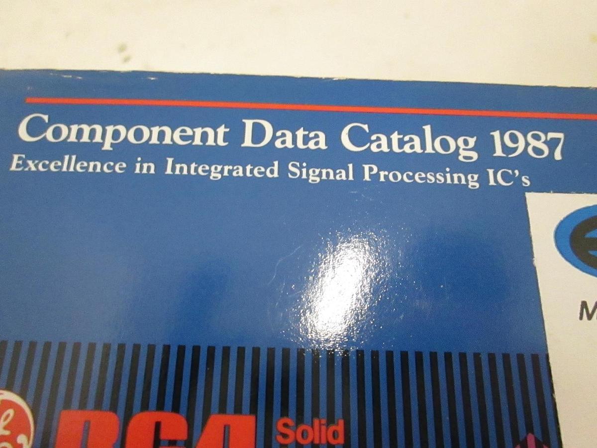 Used RCA Component Data Catalog 1987, Used