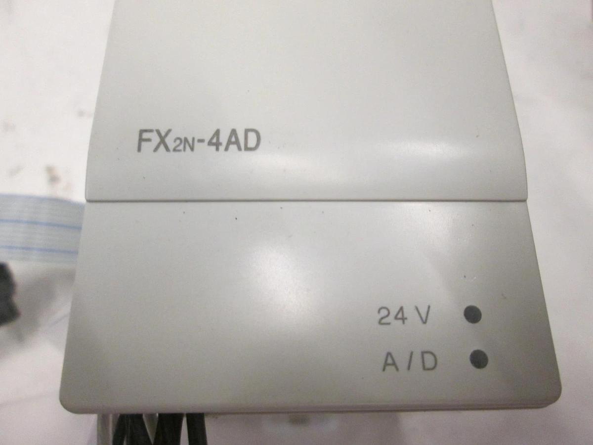 Used Mitsubishi, FX2N-4AD, Programmable Controller, DC24V, Used