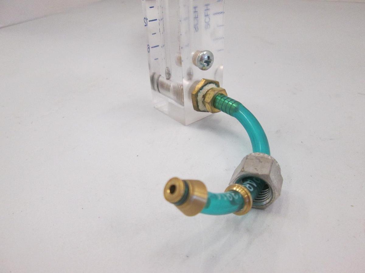 Used King Instruments, 0-30 SCFH Air, Flowmeter, Used