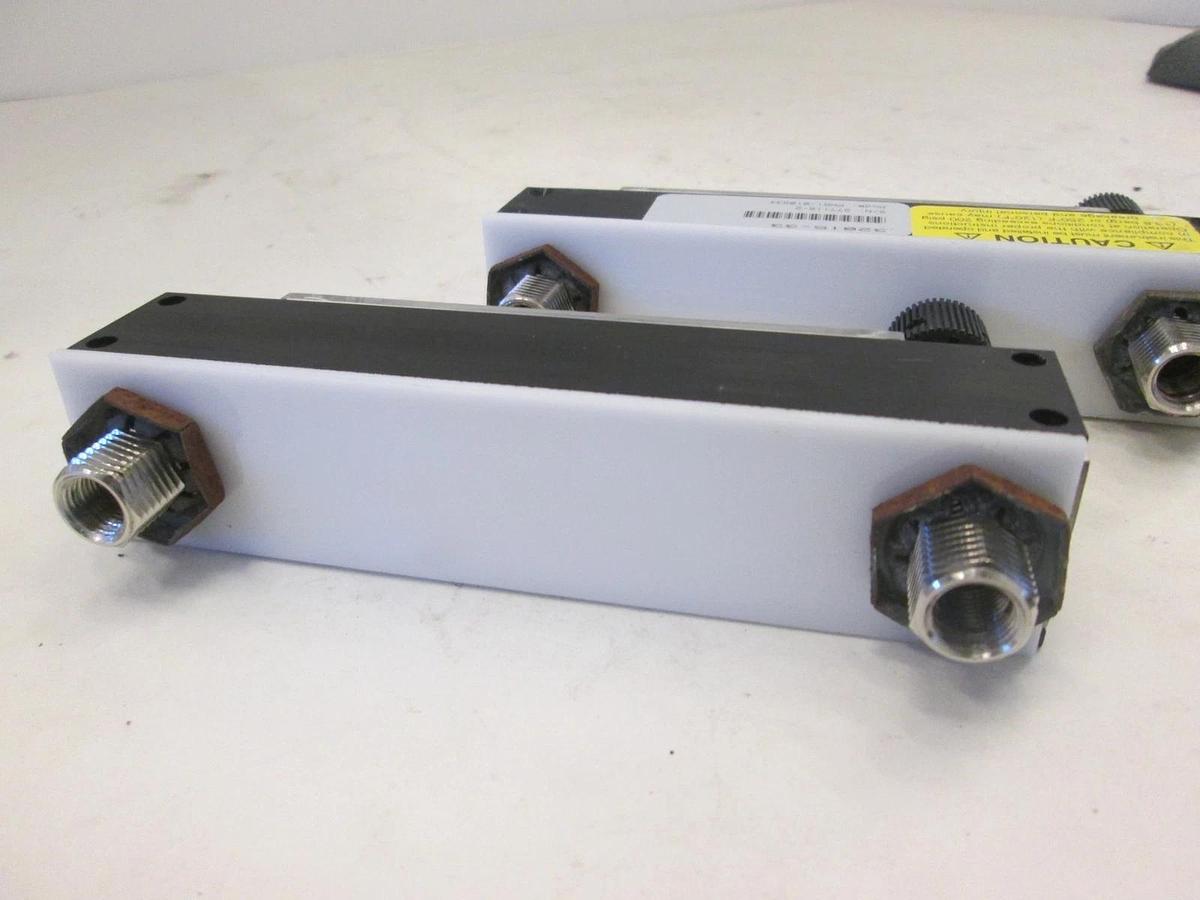 Used Cole Parmer, PMR1-010934, Flowmeter, 5-100, Used, Lot of 2