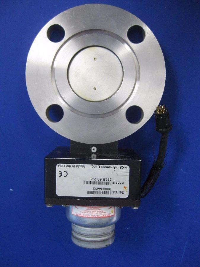 Used MKS 253B-60-2-2 Throttle Control Valve, Type 253B, 2" ASA Flange, Used