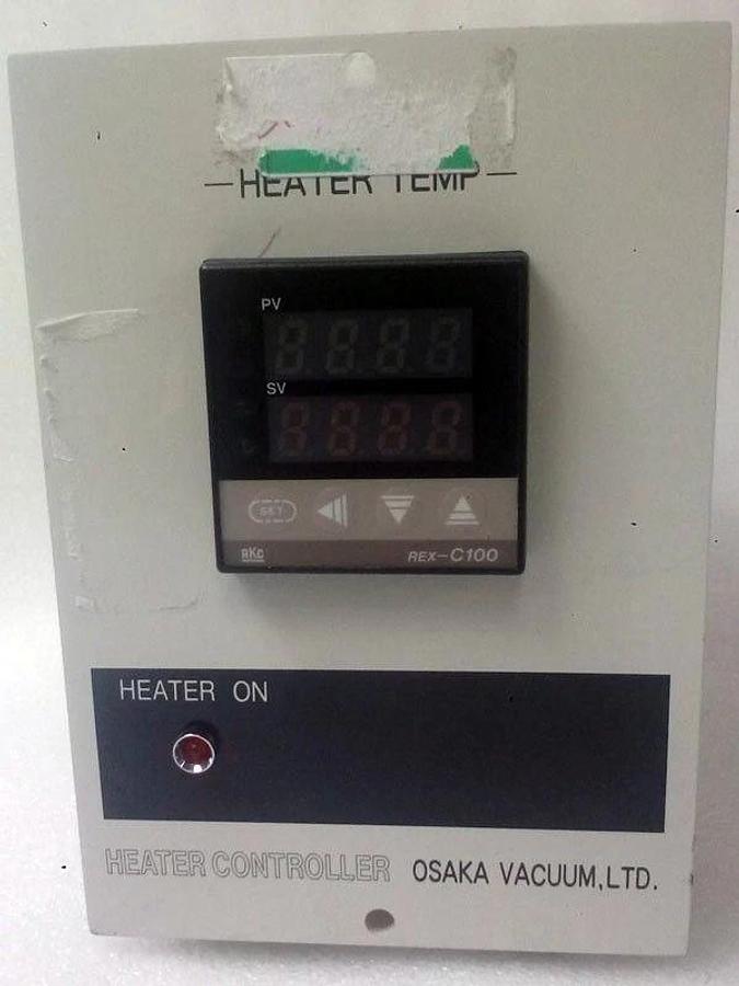 Used Osaka Vacuum, Heater Controller REX-C100F , Used