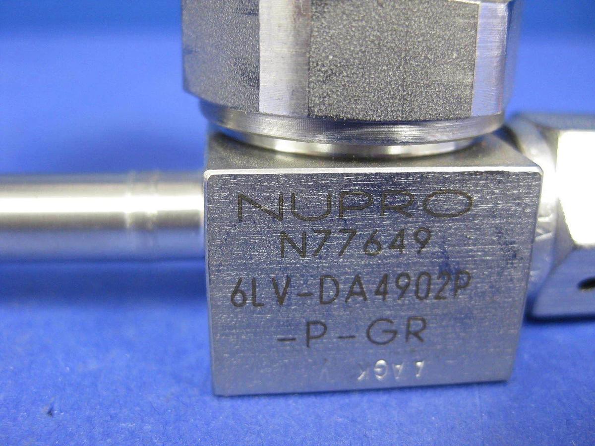 Used Nupro 6LV-DA490-P-GR, Shutoff Valve Assembly, 2 Station, 3 Ports, Used