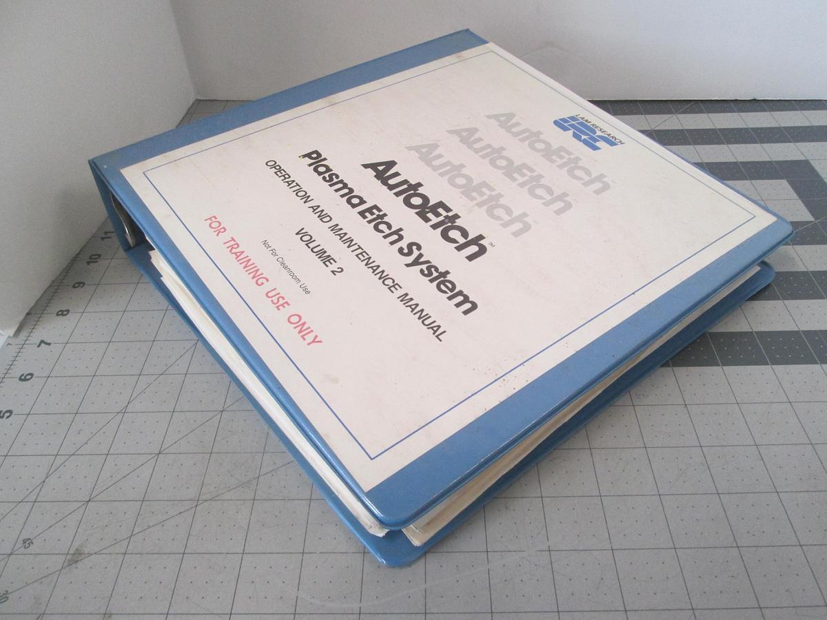 Used LAM Research, 490/590 Autoetch Plasma Etching System, Volume 2, Electrical Drawings and Schematics,, Used