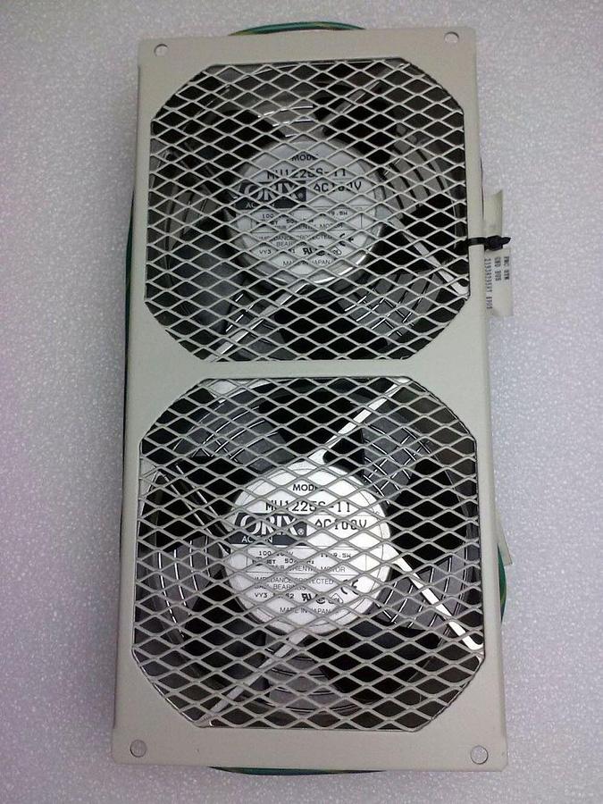 Used Orix MU1225S-11 Exhaust Fan Unit 100VAC 9W Ball Bearing, , Used