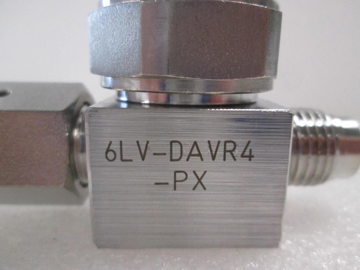 Used Nupro, 6LV-DAVR4-PX, Manual Valve, MVCR, No Top, Used, Lot of 2
