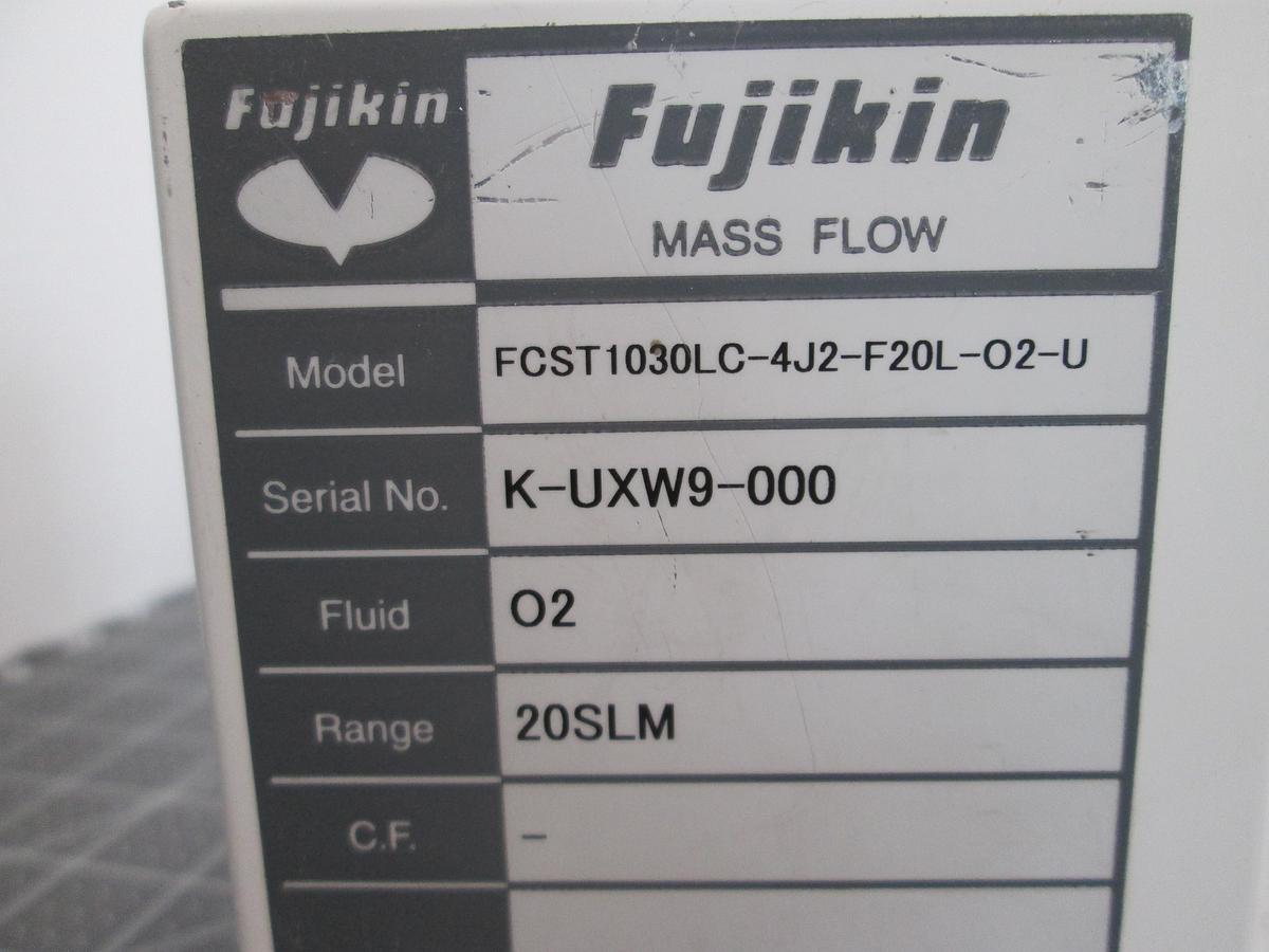 Used Fujikin, FCS-T1000L, FCST1030LC, 20 SLM O2 Mass Flow Controller MFC