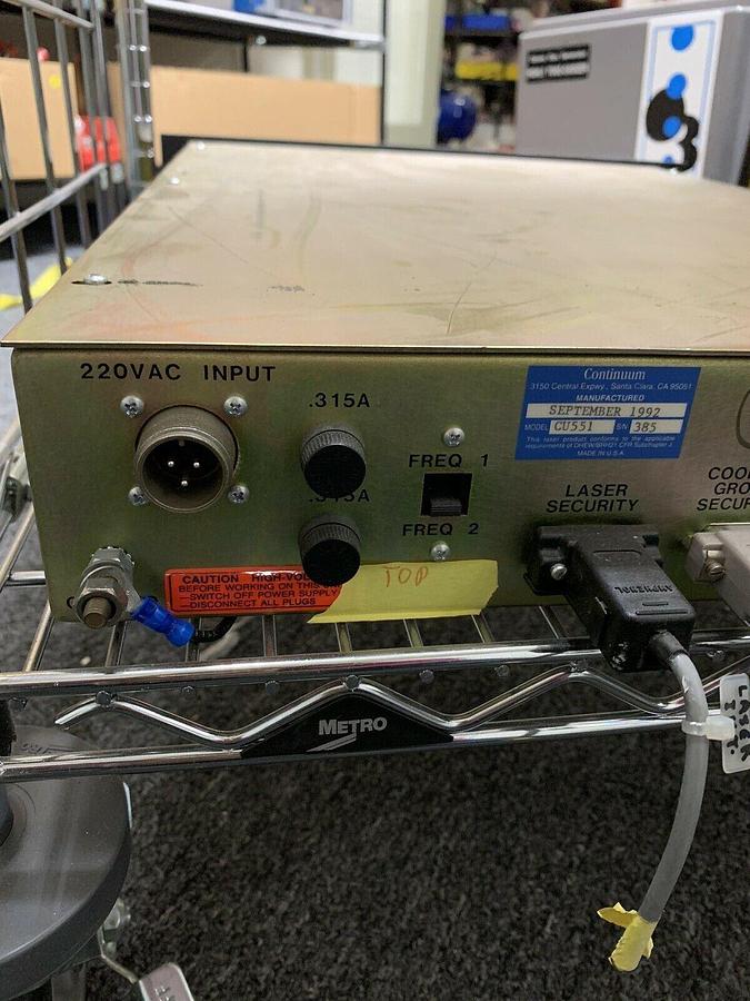 Used Continuum CU551, Used