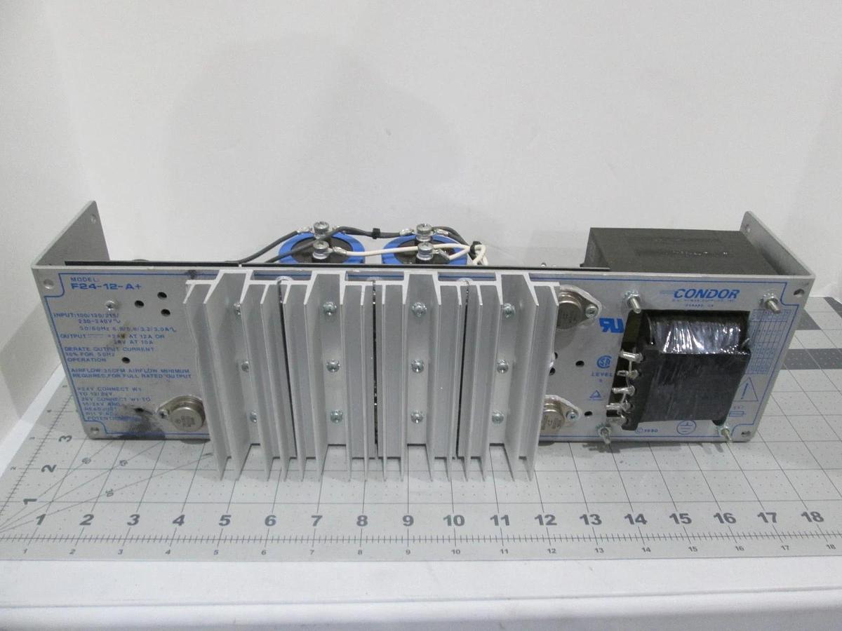 Used Condor, F24-12-A+, D.C. Power Supply, 230-240V, 50/60Hz, Used