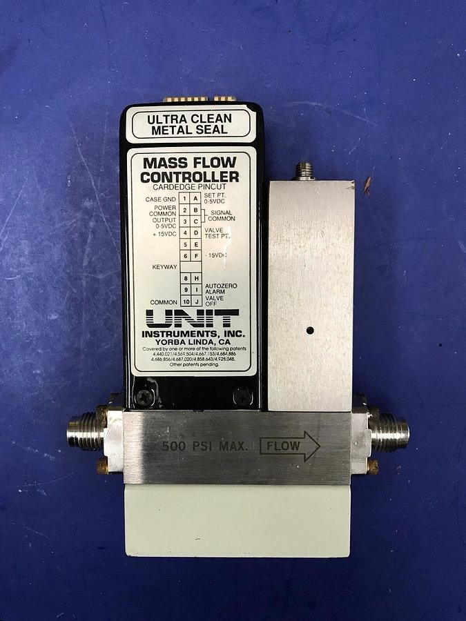 Used Unit UFC-1260A, MFC, Mass Flow Controller, PH3, 2 SLM, 1/4" MVCR, Used