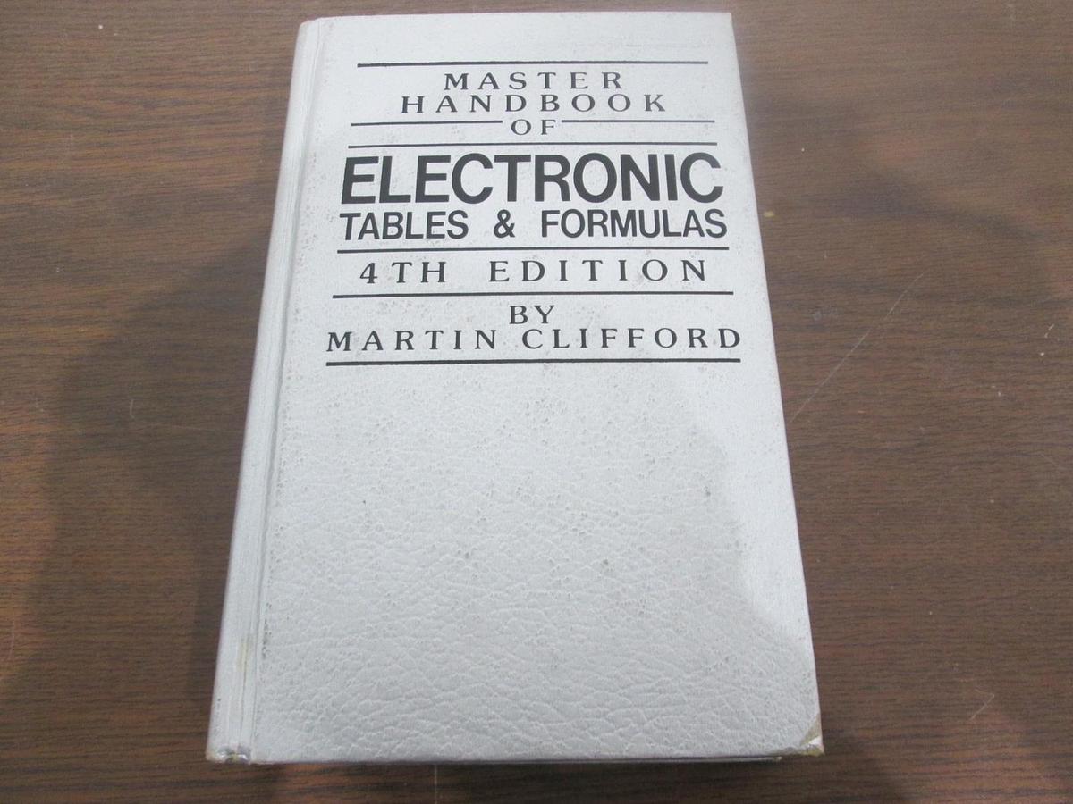 Used Master Handbook of Electronic Table & Formulas, 4th Edition, 0-8306-0625-4, Used