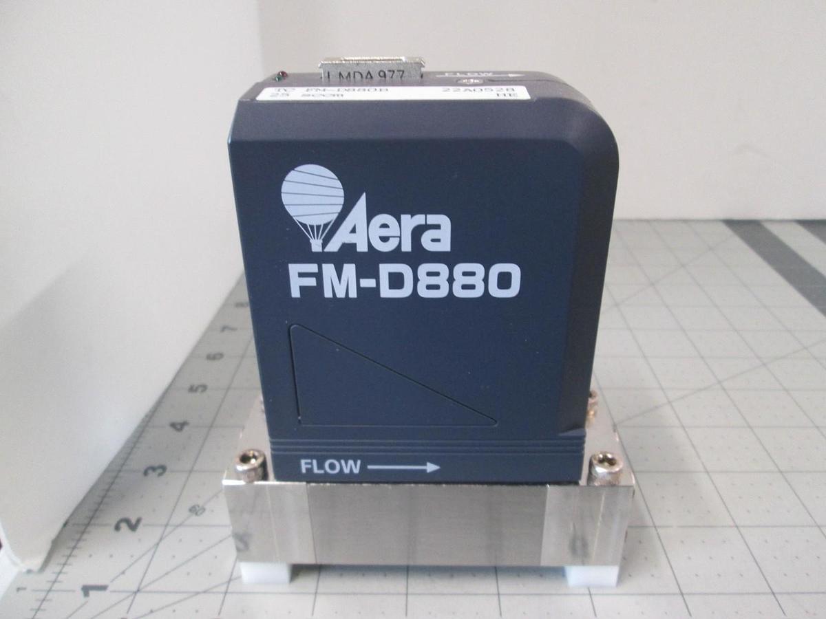 Aera, FM-D880B, He, 25 SCCM, Mass Flow Controller, New