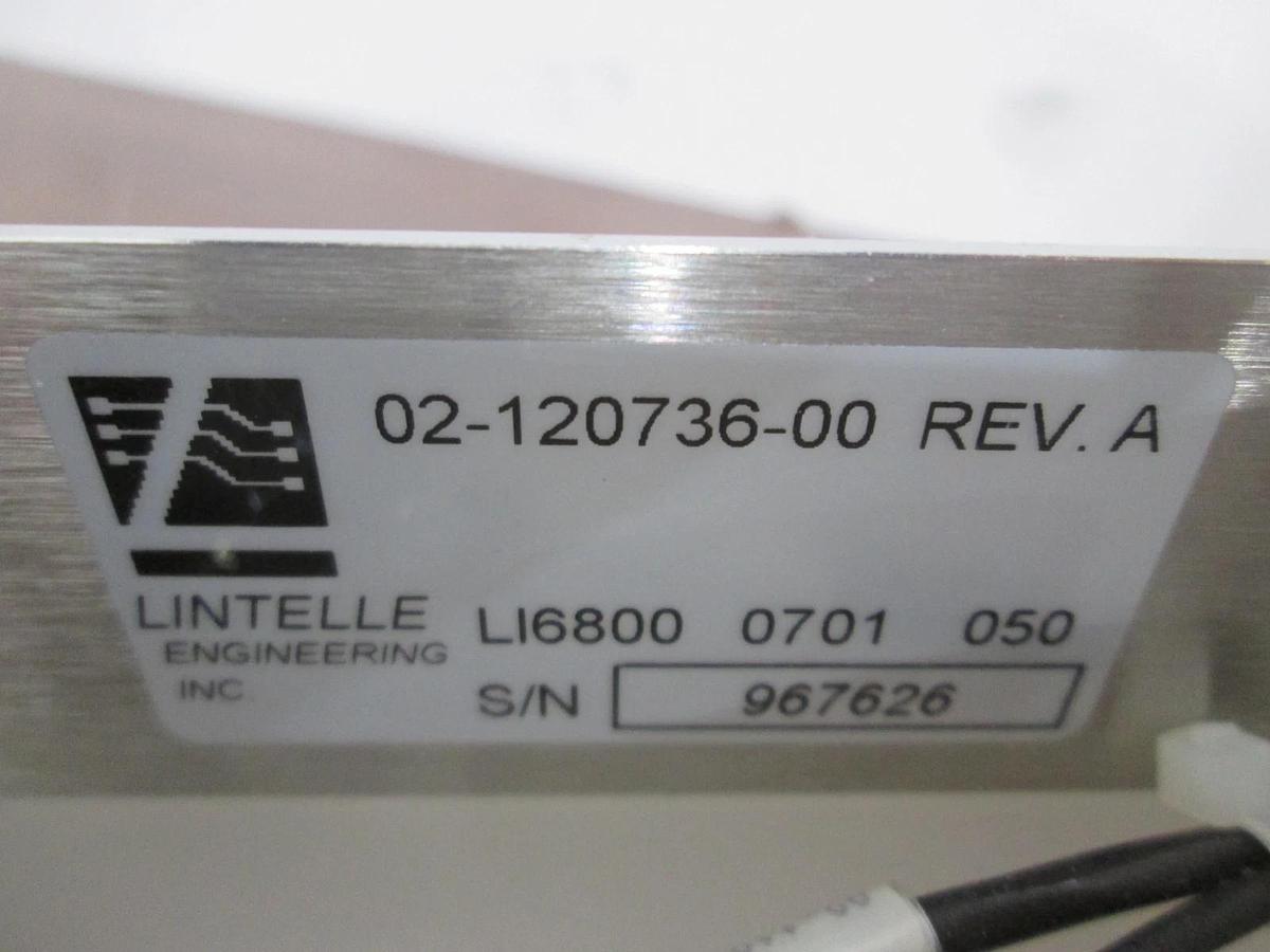 Used Lintelle Engineering, 02-120736-00, Used