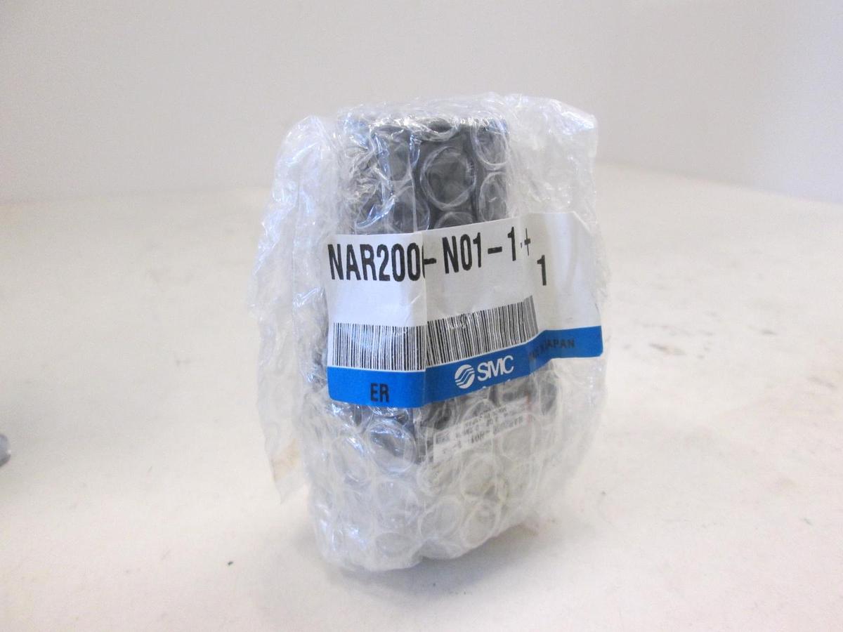 Used SMC, Regulator, NAR2000-N01-1-+, .02-.2MPa, New