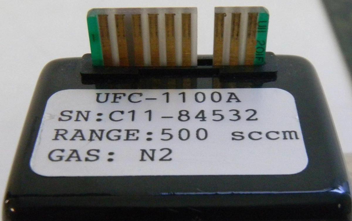 Used Unit UFC-1100A Mass Flow Controller, Gas- N2,Range- 500sccm, Used