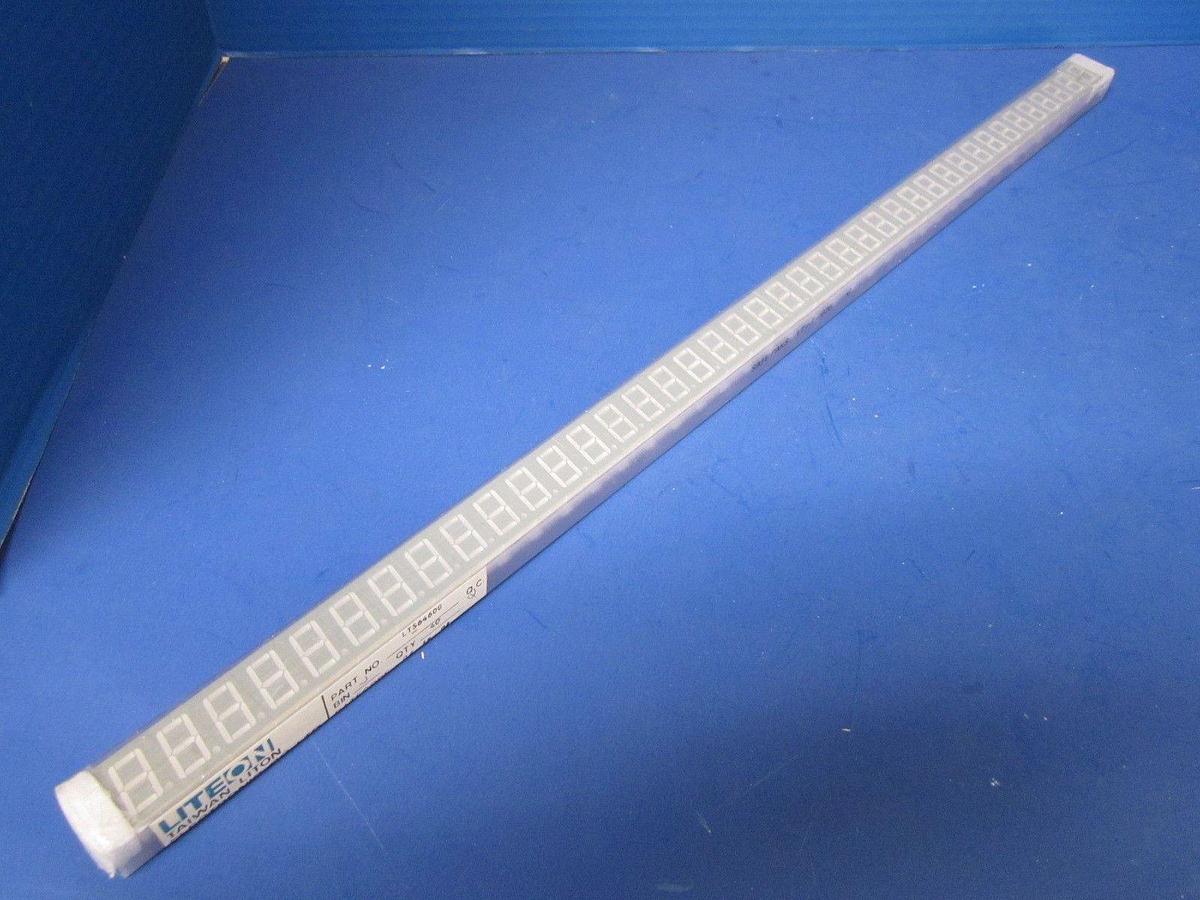 Used LITEON LTS6460G Single Digit Numeric Display LET, 0.56", Green - Lot of 40
