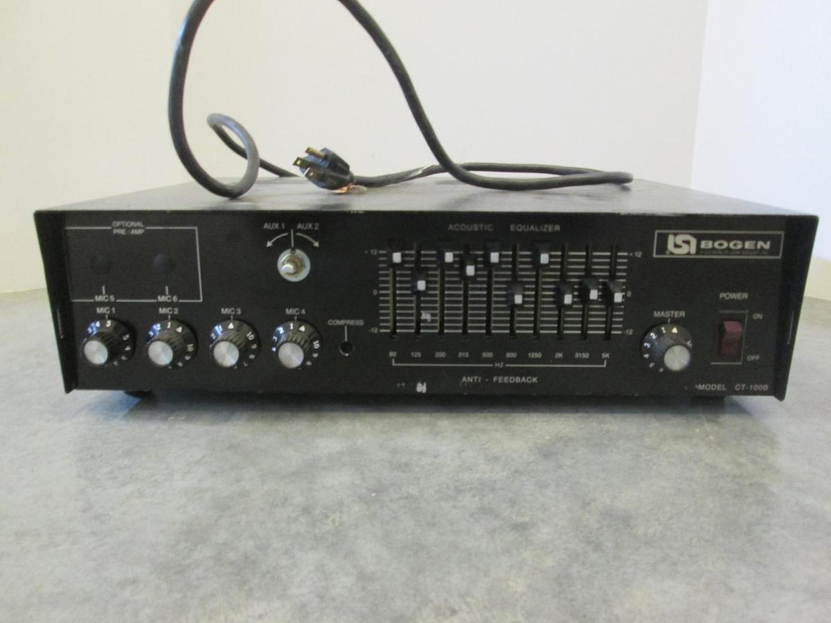 Used Bogen, Acoustic Equalizer, CTS-100B, Used