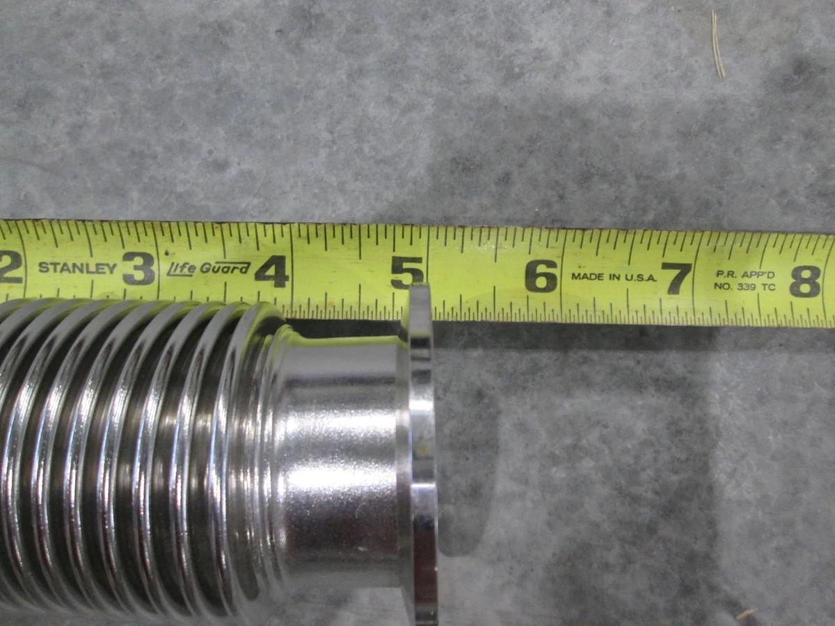Used AMAT, 25" Bellows Pipe Weldment, Used