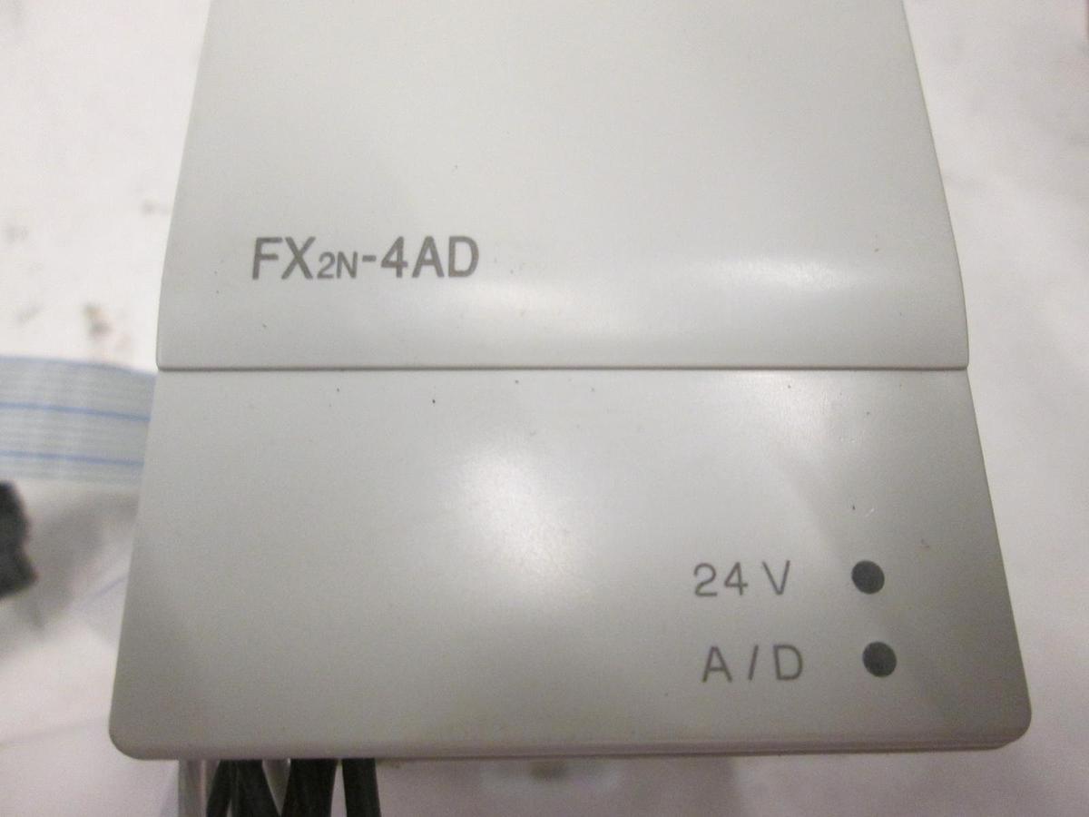 Used Mitsubishi, FX2N-4AD, Programmable Controller, DC24V, Used