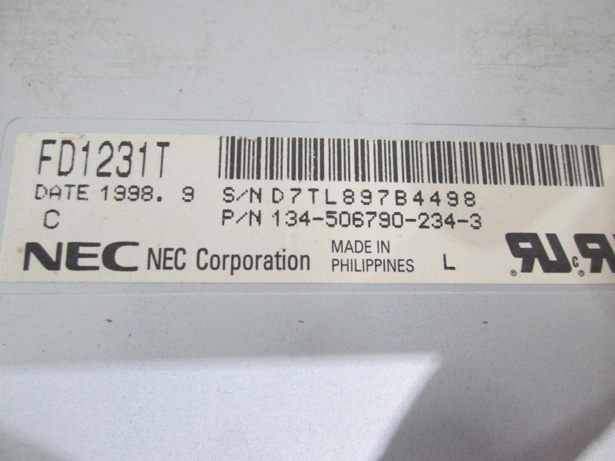 NEC, FD1231T, 3.5" Floppy Disk Drive, Used