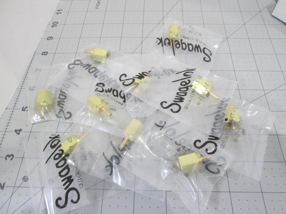 Swagelok, B-2-HC-7-2, Hose Connector, Quick Connect, New, Lot of 10