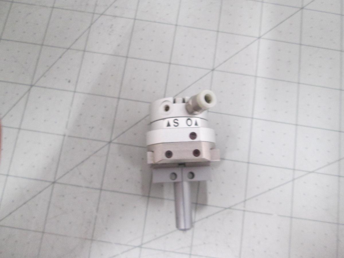 Used SMC, MHR2-10R, 2-Finger Rotary, Actuated Pneumatic Air Gripper, 10MM, Used