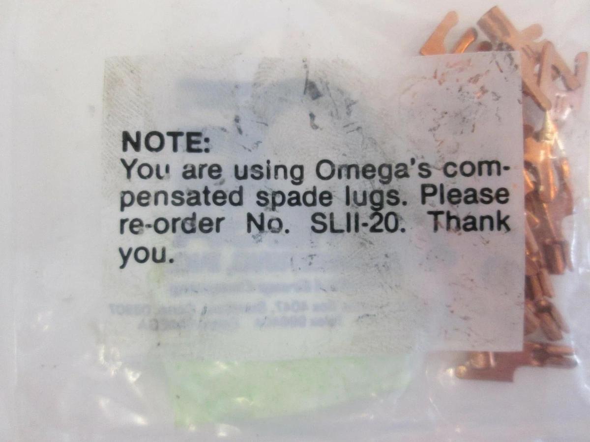 Used Omega type R Spade Lug, No. SL11-20, Lot of 20