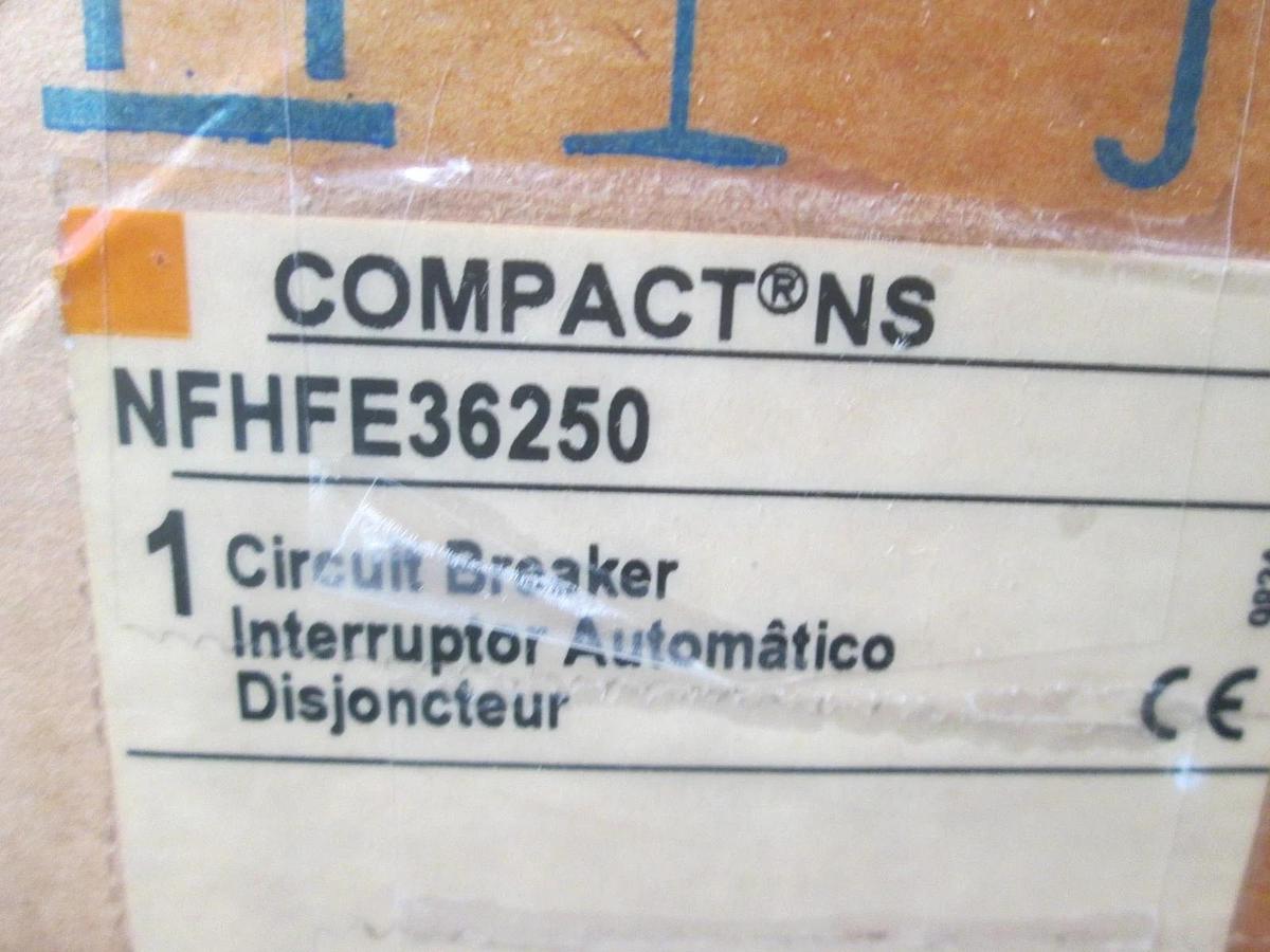 Merlin Gerin, NFHFE36250, Circuit Breaker, 250A, 3 Pole, New